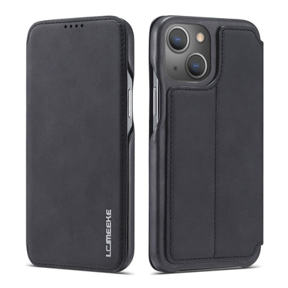 LC.IMEEKE Hon Ancient Series Custodia orizzontale in pelle a conchiglia con supporto e slot per schede, For iPhone 13 mini, For iPhone 13, For iPhone 13 Pro, For iPhone 13 Pro Max