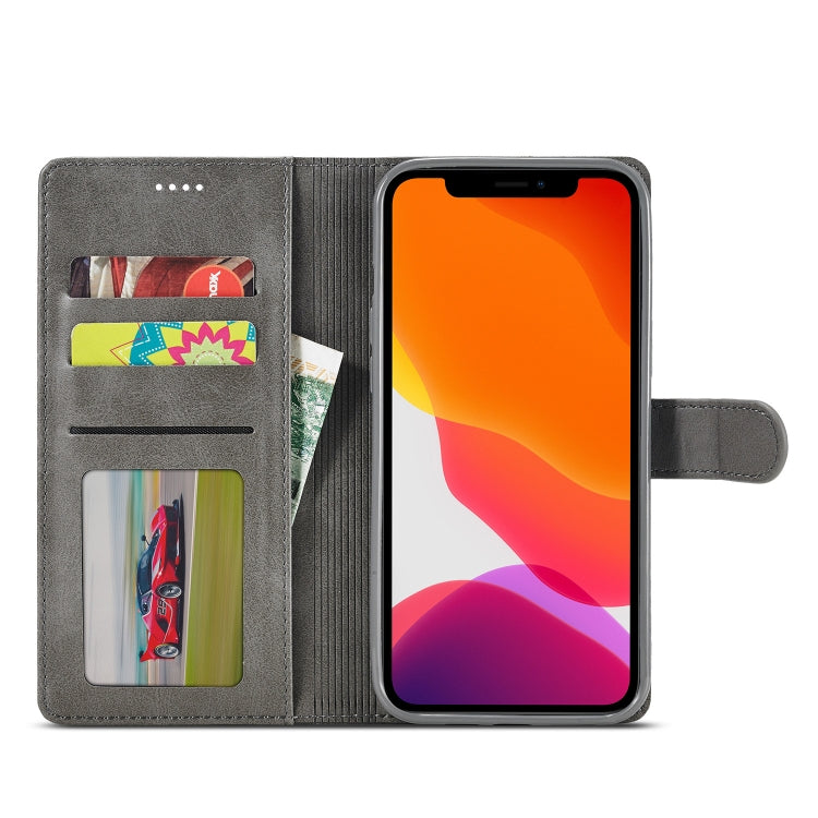 LC.IMEEKE Custodia in pelle a vibrazione orizzontale con struttura in vitello con supporto, slot per schede e portafoglio, For iPhone 13 mini, For iPhone 13, For iPhone 13 Pro, For iPhone 13 Pro Max