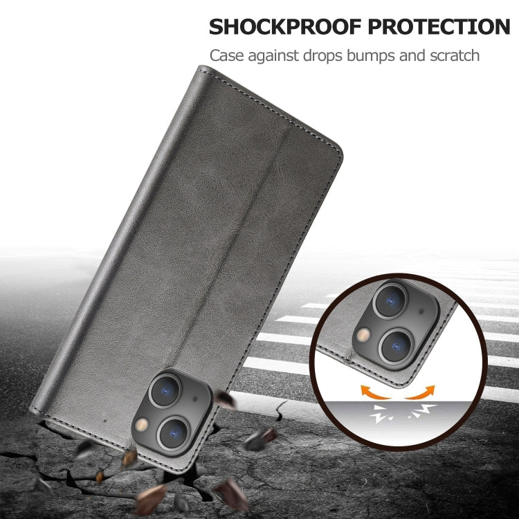 LC.IMEEKE Custodia in pelle a vibrazione orizzontale con struttura in vitello con supporto, slot per schede e portafoglio, For iPhone 13 mini, For iPhone 13, For iPhone 13 Pro, For iPhone 13 Pro Max