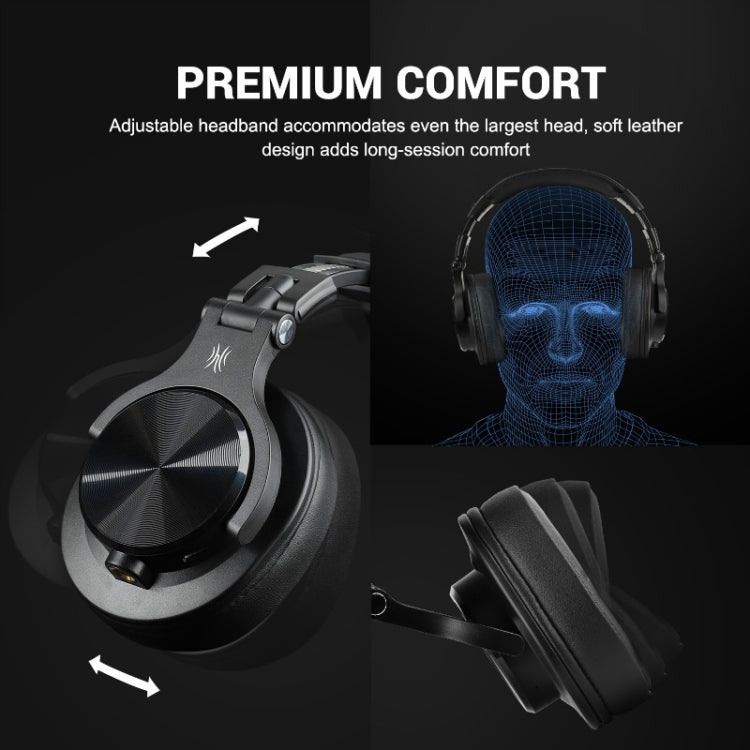 Auricolare stereo Bluetooth senza fili montato sulla testa, A70 Black, A70 Black Red, A70 Brown