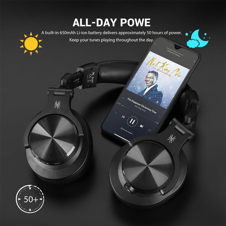 Auricolare stereo Bluetooth senza fili montato sulla testa, A70 Black, A70 Black Red, A70 Brown