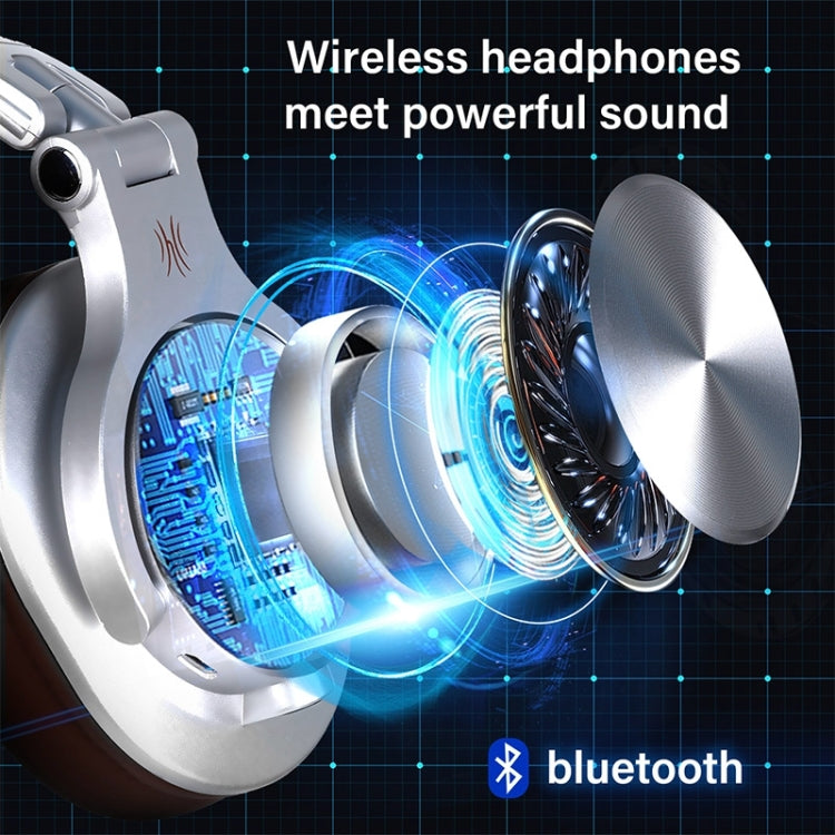 Auricolare stereo Bluetooth senza fili montato sulla testa, A70 Black, A70 Black Red, A70 Brown