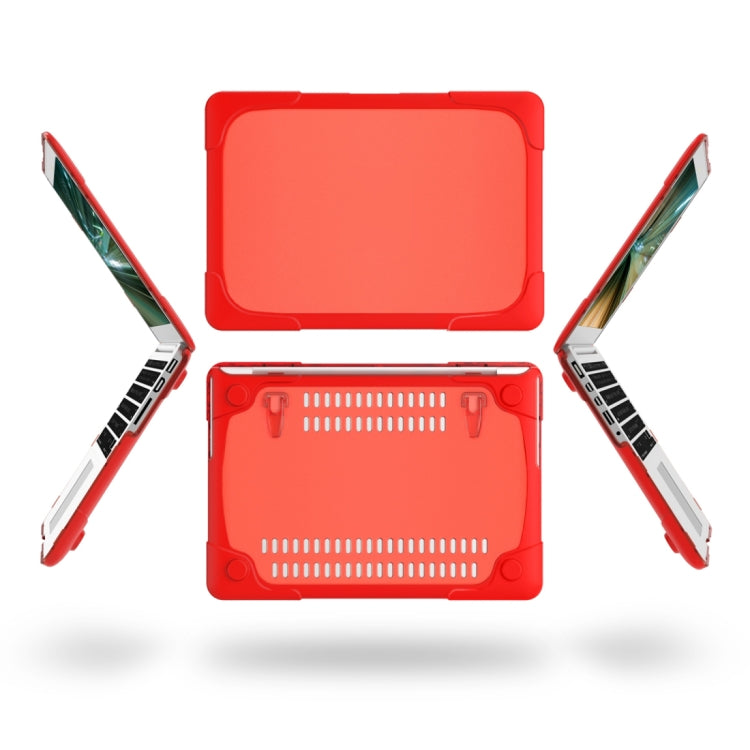 Custodia protettiva per laptop in TPU + PC a due colori