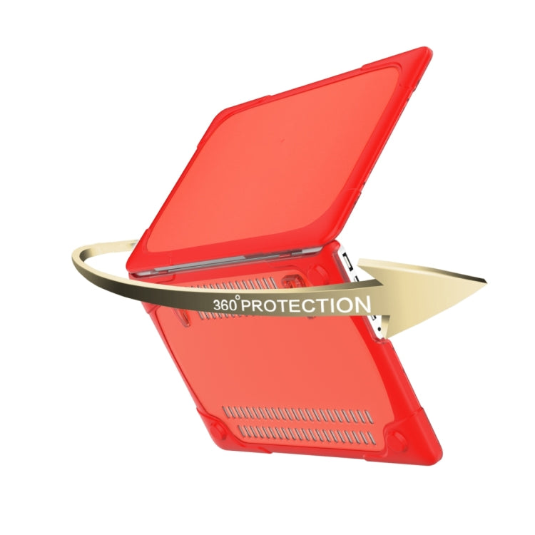 Custodia protettiva per laptop in TPU + PC a due colori