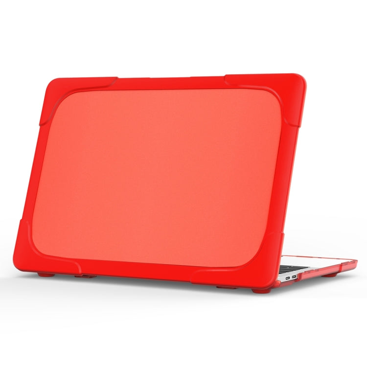 Custodia protettiva per laptop in TPU + PC a due colori, For MacBook Air 13.3 inch A1932 (2018), For MacBook Pro 13.3 inch with Touch Bar (A2159 / A1989)