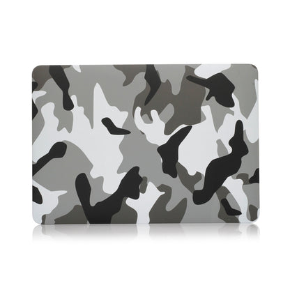 Custodia protettiva per PC con decalcomanie ad acqua per laptop con motivo mimetico, For MacBook Air 11.6 inch A1370 / A1465, For MacBook Retina 12 inch A1534, For MacBook Air 13.3 inch A1466 / A1369, For MacBook Pro Retina 13.3 inch A1425 / A1502�����...