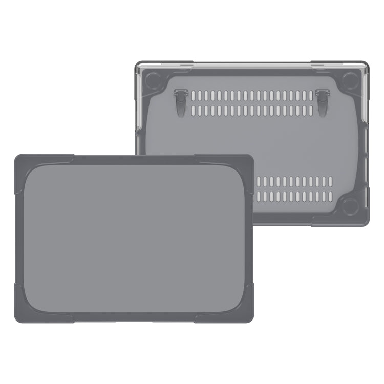 Custodia protettiva per laptop in TPU + PC a due colori, For MacBook Pro 14.2 inch A2442 2021