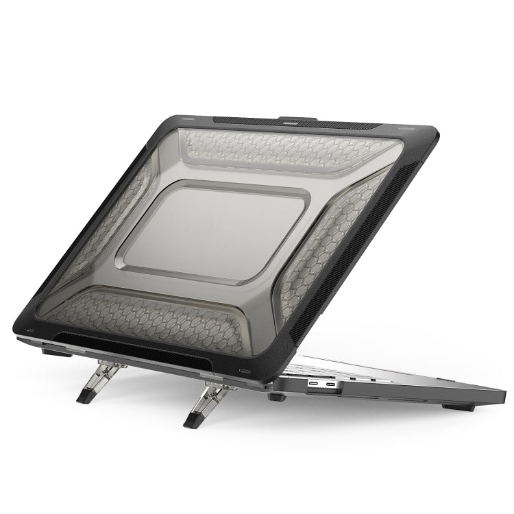 Custodia protettiva per laptop a nido d'ape PC + TPU, For MacBook Pro 13.3 inch A2338 / A2289 / A2251 (2020)