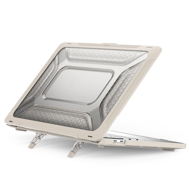 Custodia protettiva per laptop a nido d'ape PC + TPU, For MacBook Pro 13.3 inch A2338 / A2289 / A2251 (2020)