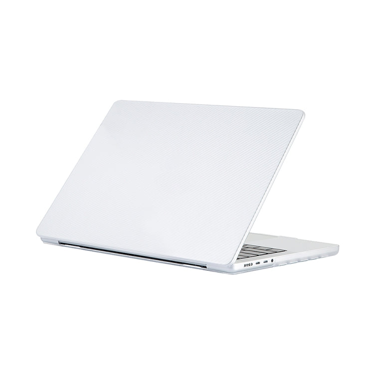 Custodia protettiva per laptop in plastica testurizzata in fibra di carbonio, For MacBook Air 13.3 inch A1932 / A2179 / A2337, For MacBook Pro 13.3 inch A1706 / A1708 / A1989 / A2159 / A2338, For MacBook Pro 14.2 inch A2442 2021