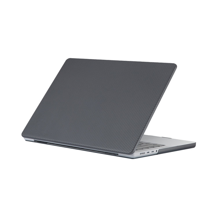 Custodia protettiva per laptop in plastica testurizzata in fibra di carbonio, For MacBook Air 13.3 inch A1932 / A2179 / A2337, For MacBook Pro 13.3 inch A1706 / A1708 / A1989 / A2159 / A2338, For MacBook Pro 14.2 inch A2442 2021