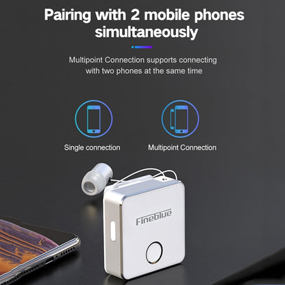 Auricolare Bluetooth Fineblue F1 Lavalier, promemoria vibrazioni di supporto