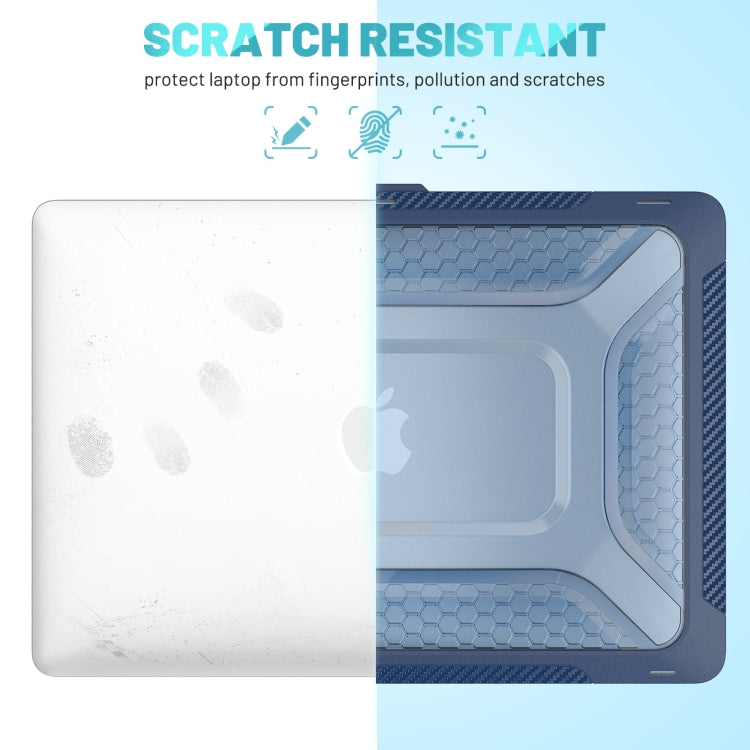 Custodia protettiva per laptop in TPU + PC, For MacBook Air 13.3 inch 2020 / 2018