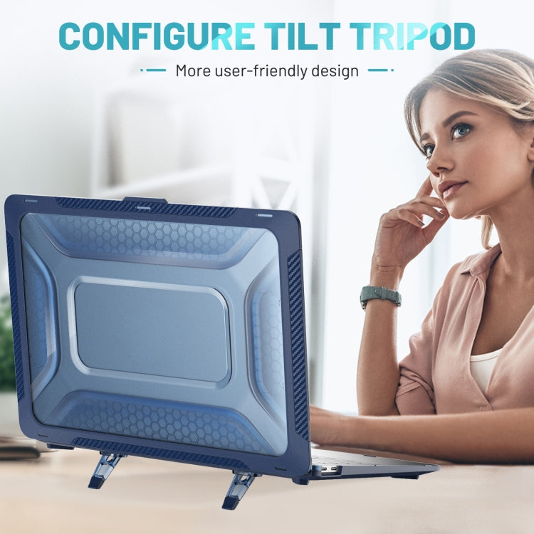 Custodia protettiva per laptop in TPU + PC, For MacBook Air 13.3 inch 2020 / 2018