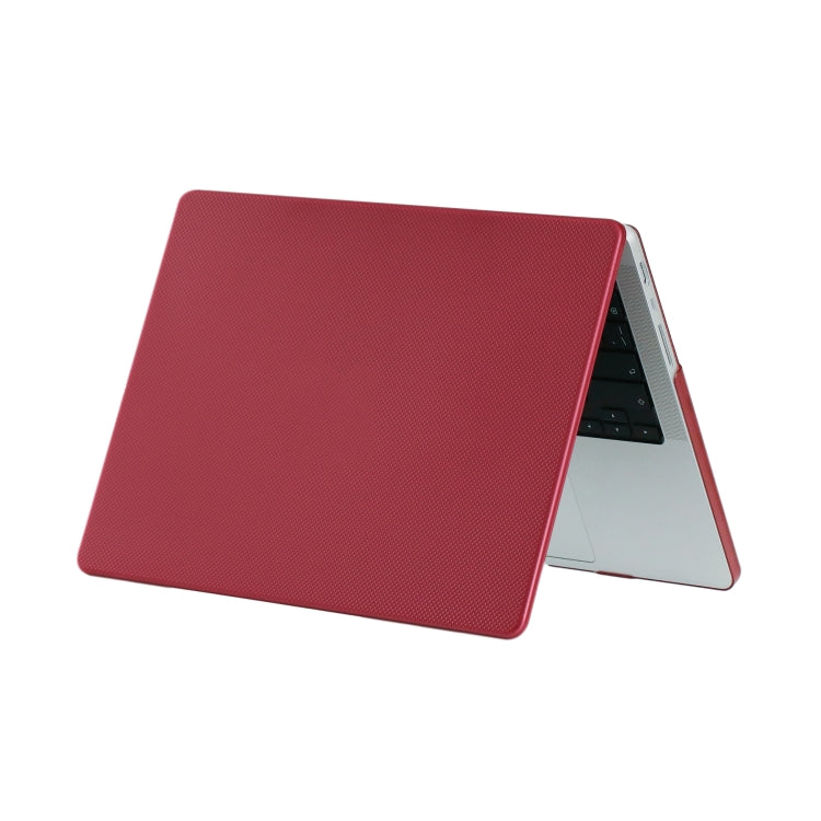 Custodia per laptop abbronzata a doppia faccia con trama a pois, For MacBook Pro 13.3 inch A1706/A1708, For MacBook Pro 14.2 inch A2442 2021, For MacBook Pro 16.2 inch A2485 2021, For MacBook Air 13.3 inch A1932/A2179/A2337