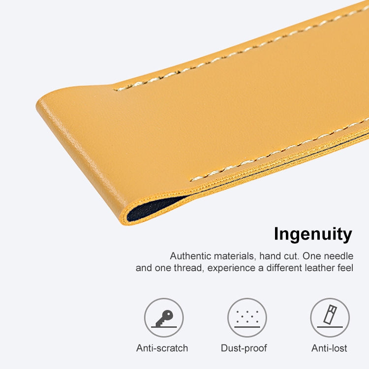 Custodia protettiva antiurto in pelle PU per Apple Pencil 1/2, Case