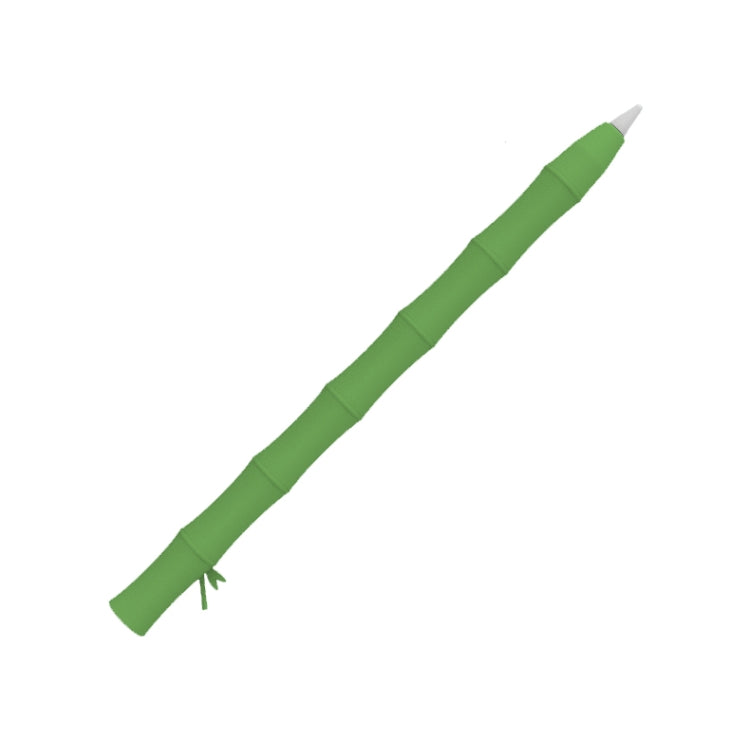 Custodia protettiva per penna stilo in gel di silicone liquido di bambù, For Apple Pencil 1, For Apple Pencil 2