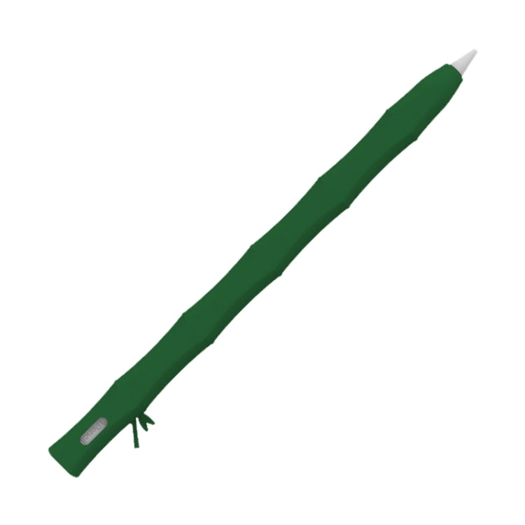 Custodia protettiva per penna stilo in gel di silicone liquido di bambù, For Apple Pencil 1, For Apple Pencil 2