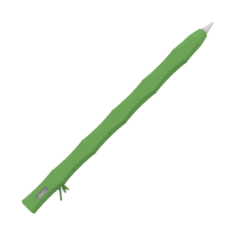 Custodia protettiva per penna stilo in gel di silicone liquido di bambù, For Apple Pencil 1, For Apple Pencil 2