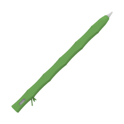 Custodia protettiva per penna stilo in gel di silicone liquido di bambù, For Apple Pencil 1, For Apple Pencil 2