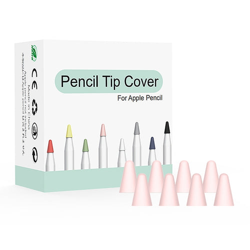 8 pezzi / set copri pennino stilo indossabile universale, Pink, Yellow, Black, Red, Grey, Colorful, Green, White 1, Blue