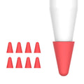 8 pezzi / set copri pennino stilo indossabile universale, Pink, Yellow, Black, Red, Grey, Colorful, Green, White 1, Blue