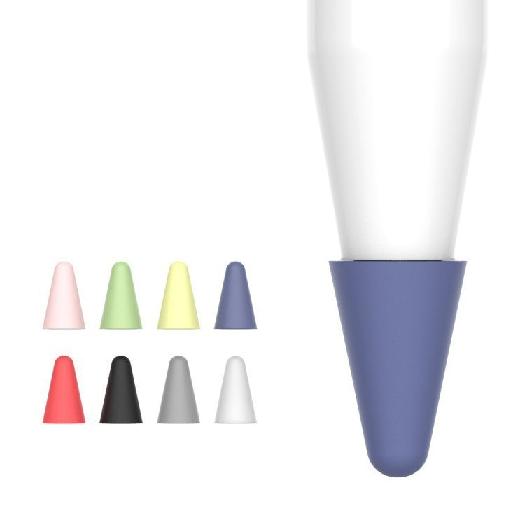 8 pezzi / set copri pennino stilo indossabile universale, Pink, Yellow, Black, Red, Grey, Colorful, Green, White 1, Blue
