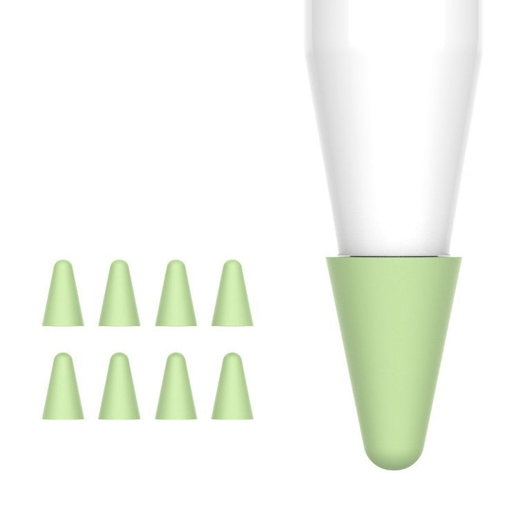 8 pezzi / set copri pennino stilo indossabile universale, Pink, Yellow, Black, Red, Grey, Colorful, Green, White 1, Blue