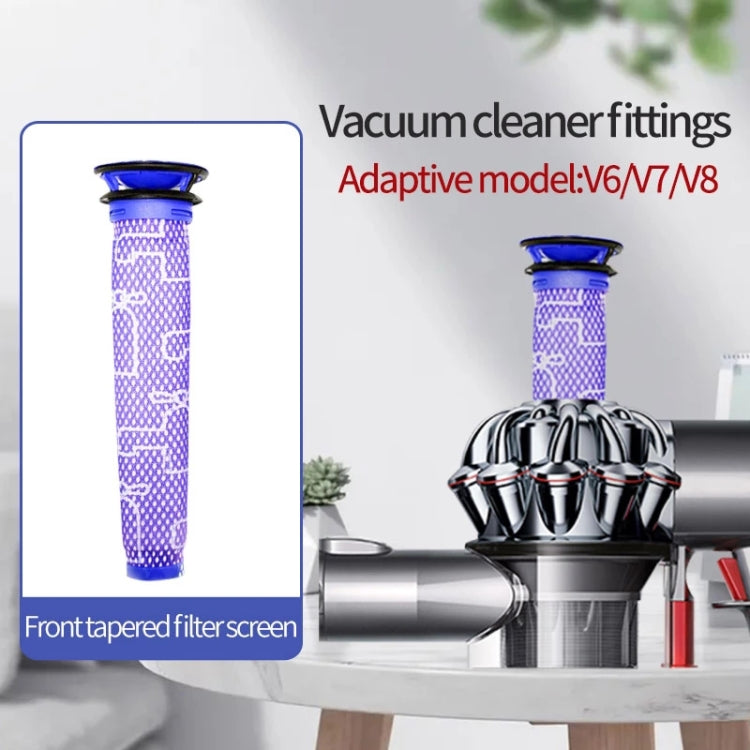 Prefiltro per filtro post-filtro per aspirapolvere da 2 pezzi, For Dyson V7 / V8 / V6
