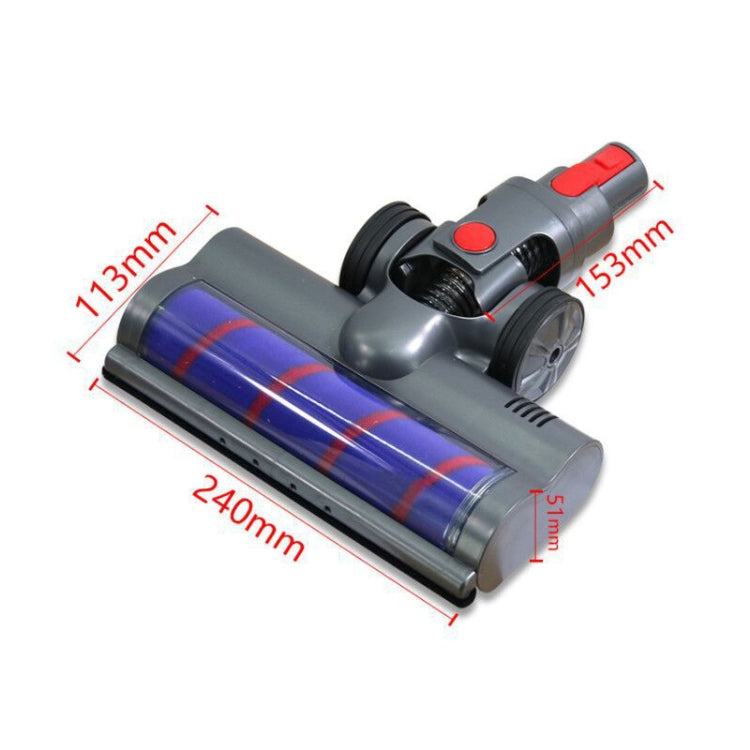 Per Dyson V7 / V8 / V10 / V11 Spazzola per pavimenti elettrica per aspirapolvere, Roller Brush, Soft Velvet Electric Floor Brush