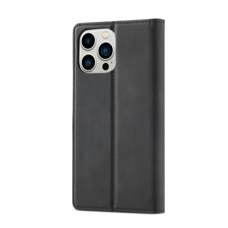 LC.IMEEKE Forte custodia per telefono in pelle magnetica con supporto, slot per schede e portafoglio, For iPhone 14 Pro Max, For iPhone 14 Pro, For iPhone 14 Plus, For iPhone 14