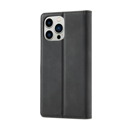 LC.IMEEKE Forte custodia per telefono in pelle magnetica con supporto, slot per schede e portafoglio, For iPhone 14 Pro Max, For iPhone 14 Pro, For iPhone 14 Plus, For iPhone 14