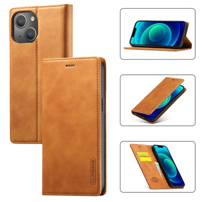 LC.IMEEKE Forte custodia per telefono in pelle magnetica con supporto, slot per schede e portafoglio, For iPhone 14 Pro Max, For iPhone 14 Pro, For iPhone 14 Plus, For iPhone 14