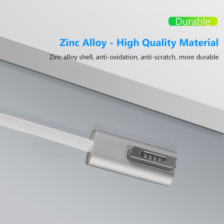 Cavo di ricarica da MagSafe 1 (a forma di L) a USB-C/Type-C PD da 100 W a 5 pin, lunghezza cavo: 1,8 m, MagSafe 1 (L-shaped)