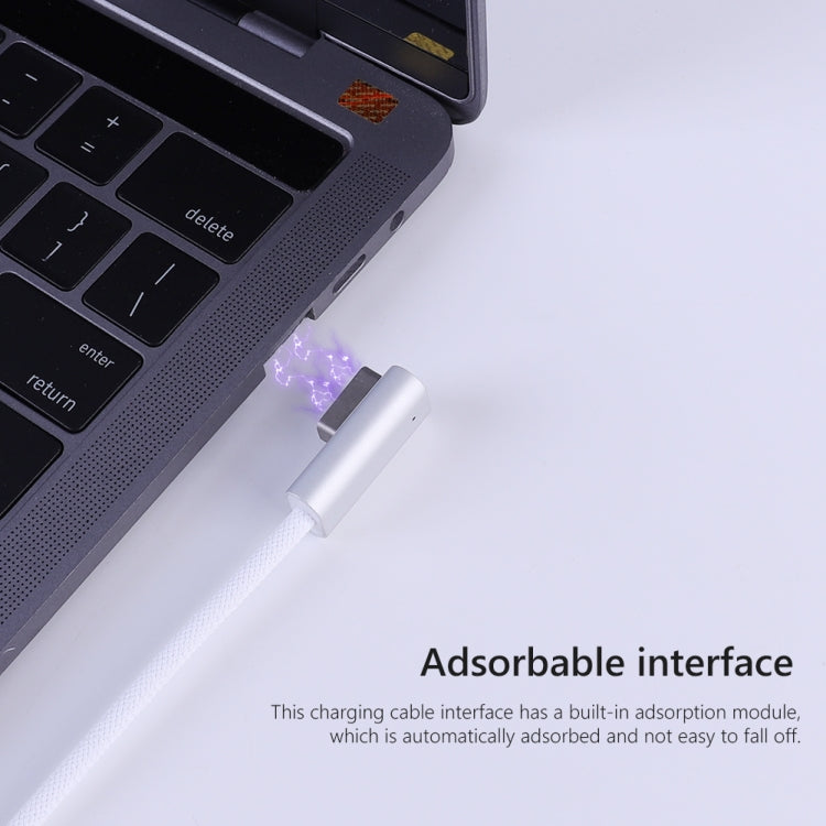 Cavo di ricarica da MagSafe 2 (a forma di T) a USB-C/Type-C PD da 100 W a 5 pin, lunghezza cavo: 1,8 m, MagSafe 2 (T-shaped)