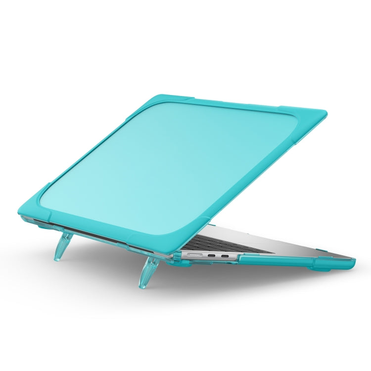 Custodia protettiva per laptop anticaduta bicolore TPU + PC, For MacBook Air 13.6 inch A2681 2022 / M3 2024 A3113 / M4 2025 A3240