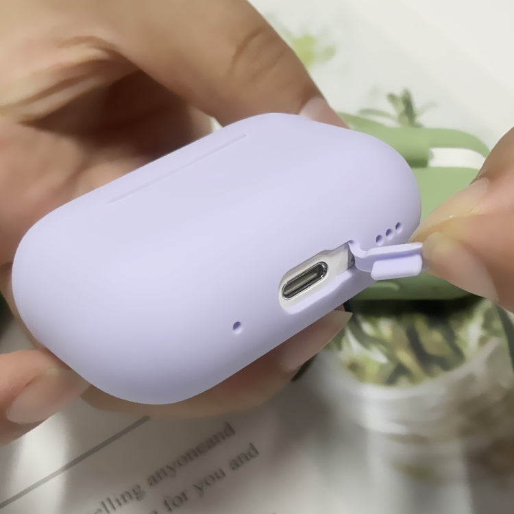 Custodia protettiva in silicone per AirPods Pro 2 (senza gancio)