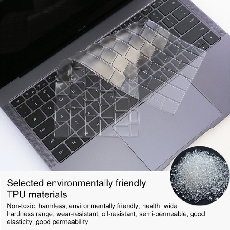 Pellicola protettiva per tastiera per laptop in TPU trasparente e antipolvere, For Huawei MateBook X Pro, For Huawei MateBook 14 inch, For Huawei MateBook D 14 inch, For Huawei MateBook D 15.6 inch