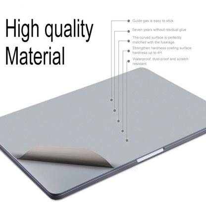 Pellicola di copertura superiore 4 in 1 + Pellicola di copertura inferiore + Pellicola a supporto completo + Pellicola per touchpad Pellicola protettiva per laptop, For Pro Retina 15.4 inch A1398, For Air 11.6 inch A1370, For 13.3 inch A1278�����������...