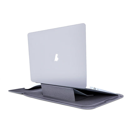 Borsa per laptop 4 in 1 in pelle PU con staffa funzionale