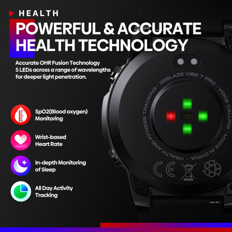 🕹️ Zeblaze Vibe 7 Pro – Lo Smartwatch che Non Si Ferma Mai