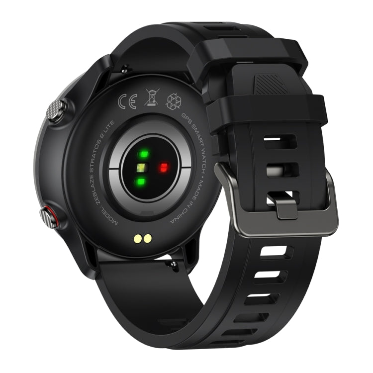 Zeblaze Stratos 2 Lite Schermo IPS da 1,32 pollici 5 ATM Impermeabile GPS Smart Watch, supporto monitoraggio della frequenza cardiaca / modalità sport, Stratos 2 Lite