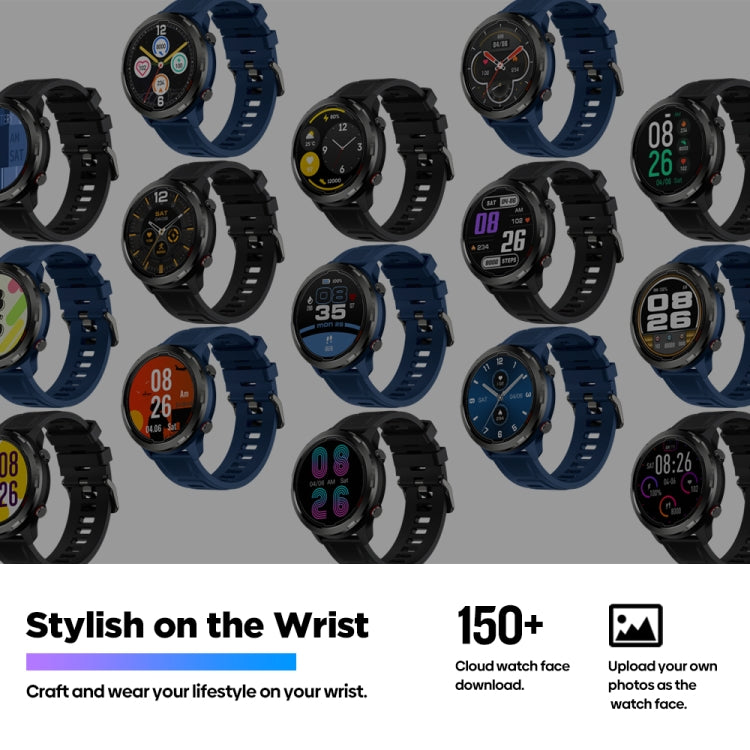 Zeblaze Stratos 2 Lite Schermo IPS da 1,32 pollici 5 ATM Impermeabile GPS Smart Watch, supporto monitoraggio della frequenza cardiaca / modalità sport, Stratos 2 Lite