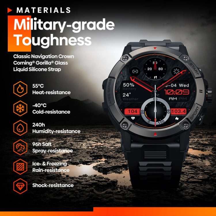 Zeblaze Ares 3 Smart Watch con schermo IPS da 1,52 pollici supporta il monitoraggio della salute / chiamate vocali
