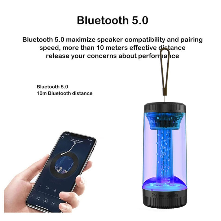 Z15 Altoparlante portatile wireless Bluetooth per esterni con luce ambientale RGB, Z15