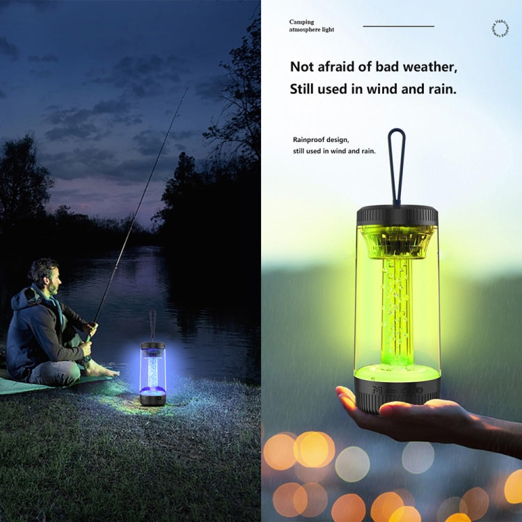 Z15 Altoparlante portatile wireless Bluetooth per esterni con luce ambientale RGB, Z15