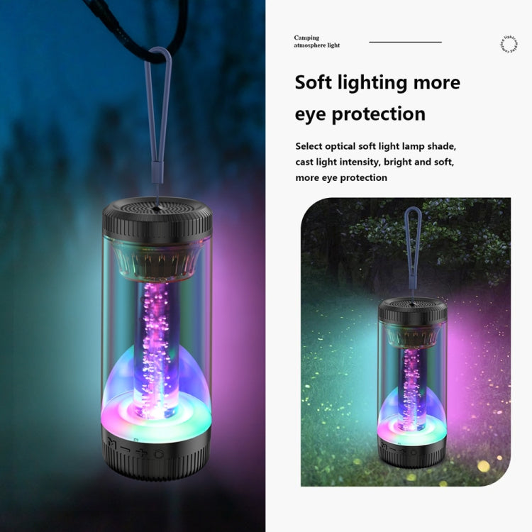 Z15 Altoparlante portatile wireless Bluetooth per esterni con luce ambientale RGB, Z15