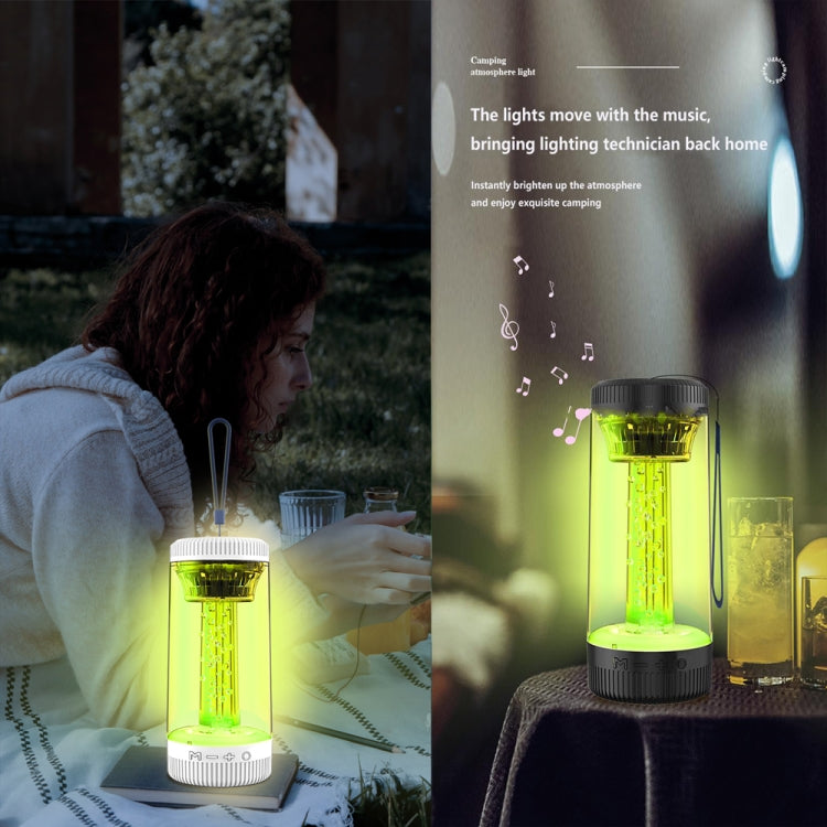 Z15 Altoparlante portatile wireless Bluetooth per esterni con luce ambientale RGB, Z15