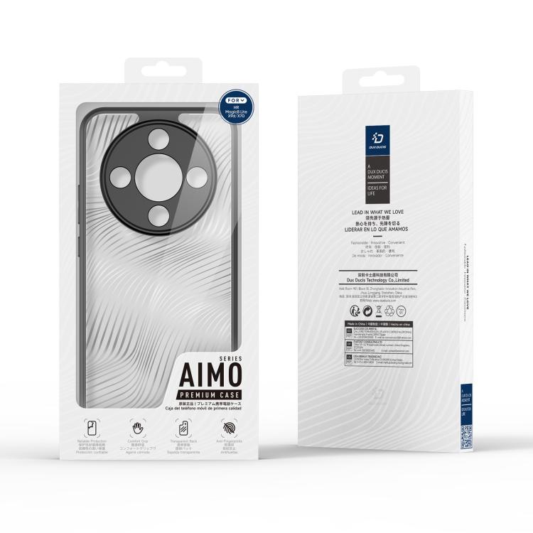 Custodia per telefono DUX DUCIS serie Aimo TPU + PC Frosted Feel, For Honor Magic8 Lite / X9d / X70, For Honor Magic8 Pro, For Honor Magic8, For Honor 400 Lite Global, For Honor Magic7 Pro