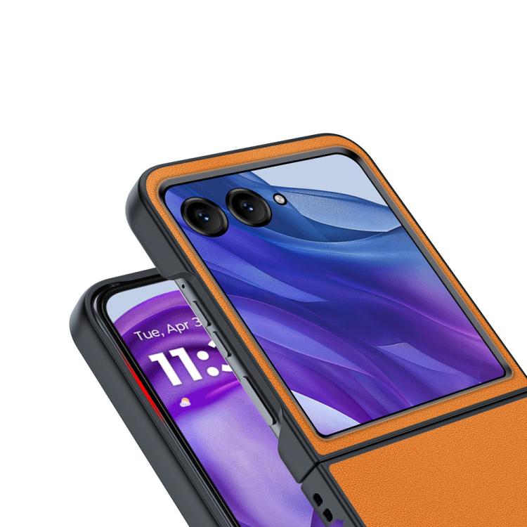 Custodia per telefono in pelle liscia ultrasottile